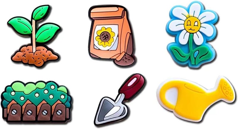 BOWNDY Different Shape Shoe Charms for Clog Decoration, Cute Pin, Bulk Pack, Random Assortment - Image 4